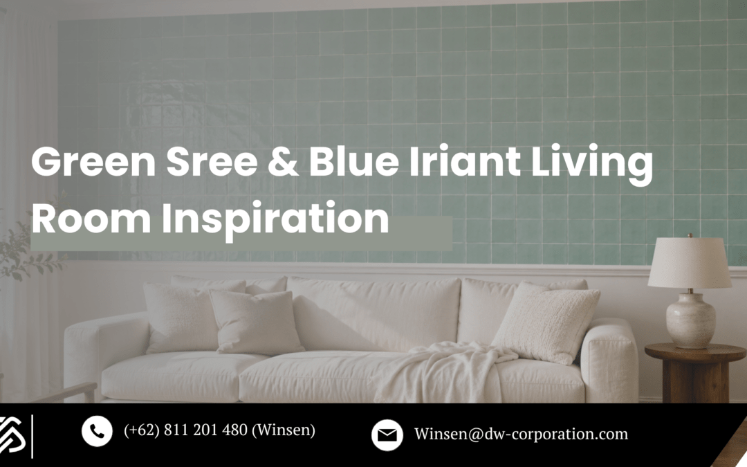 How to Style Your Living Room with Bali Glazed Lava Accent Walls
