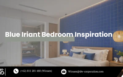 Blue Iriant Bali Glaze Lavastone: A Luxury Accent Wall for Your Bedroom