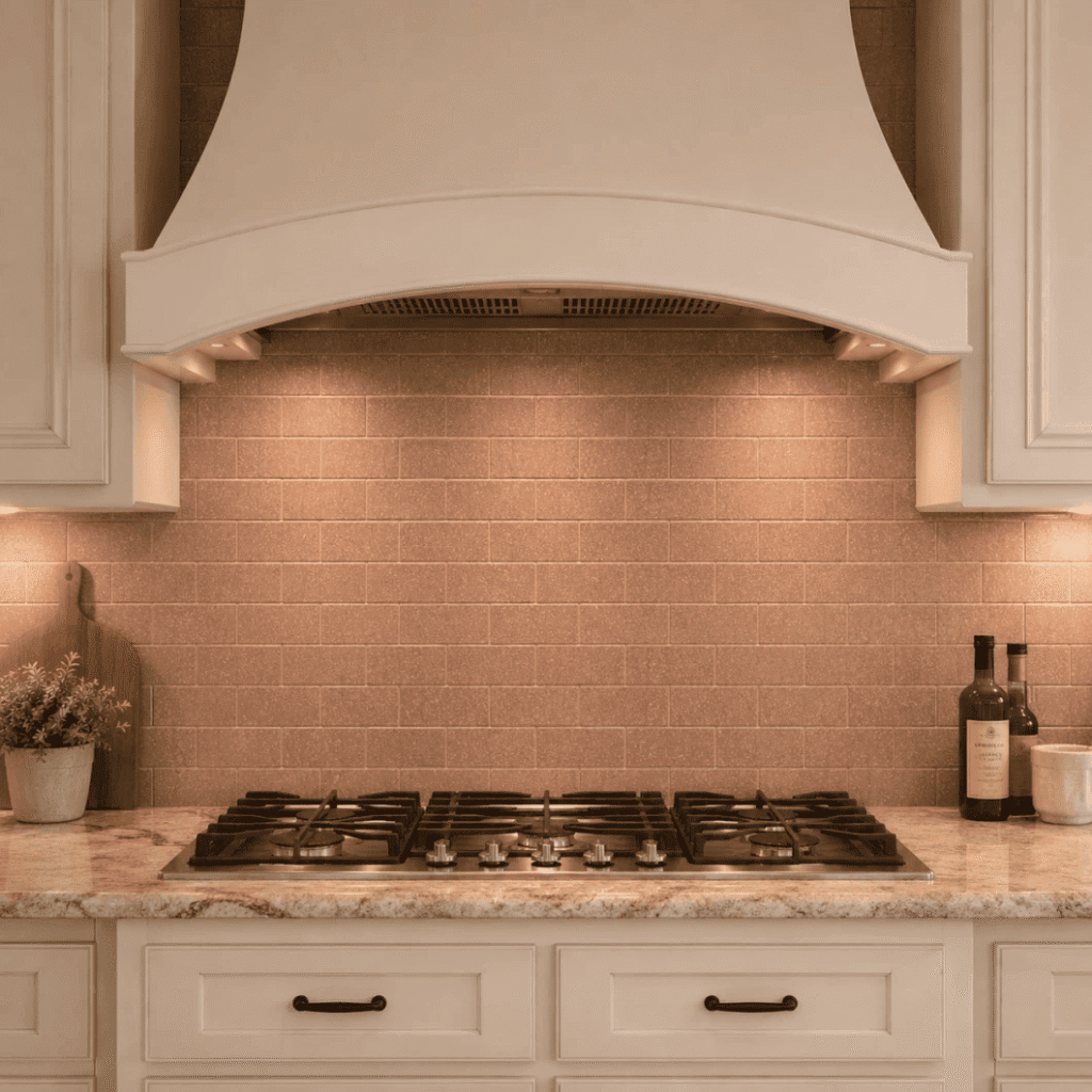 Kitchen Backsplash Design Inspiration with brownish weenda
