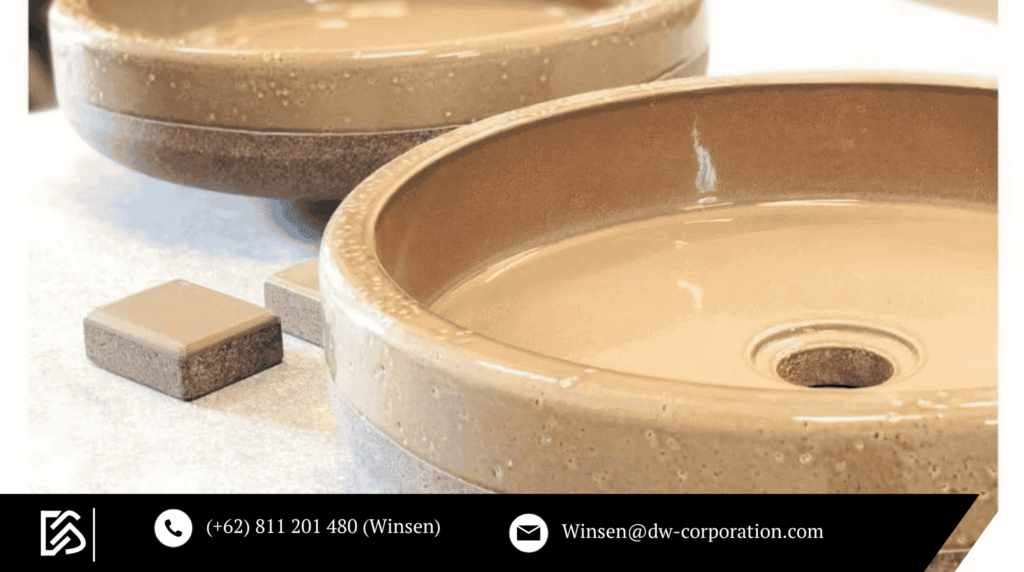 bali glazed lavastone wash basin 2