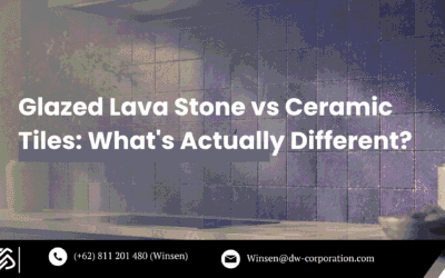Glazed Lava Stone vs Ceramic Tiles: What’s Actually Different?